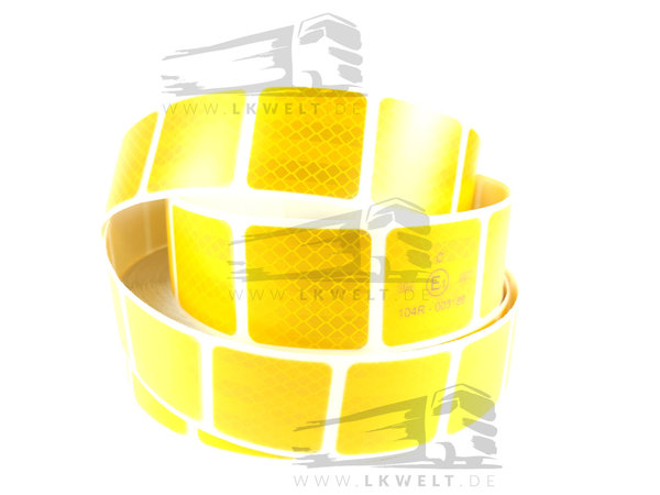 Reflexfolie gelb für Planenaufbau 3M™ [Art.Nr.: 3769+]