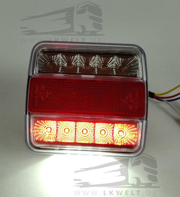 Rückleuchte LED Universal 4 Funktionen 12V [Art.Nr.: 8029+]