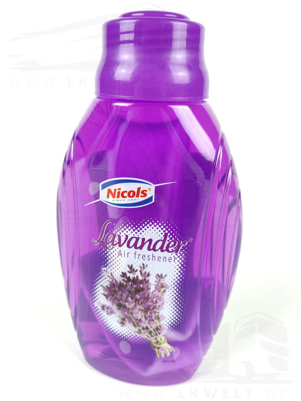 Nicols - Lufterfrischer Air Freshener 375ml Dochtflasche Lavendel. [Art.Nr.: 7927+]