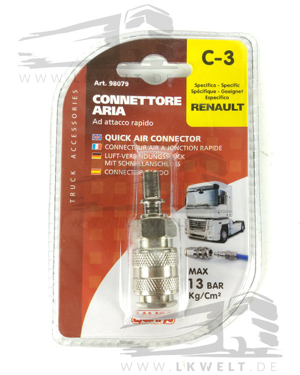 Luftdruck Adapter für Renault [Art.Nr.: 7851+]